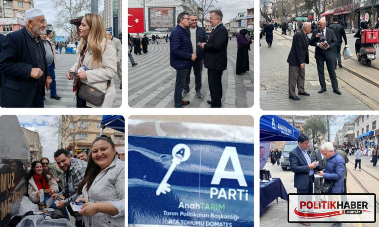 Anahtar Parti Bursa’dan ata tohumu seferberliği