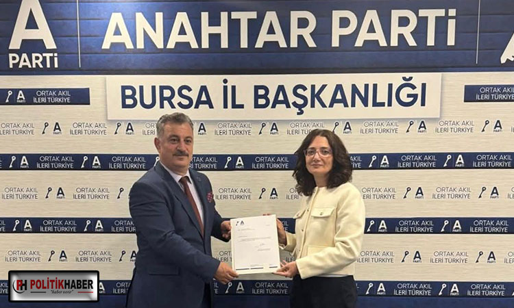 Anahtar Parti Bursa İl Kadın Kolları Başkanı belli oldu