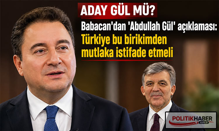 Babacan: Türkiye bu birikimden mutlaka istifade etmeli