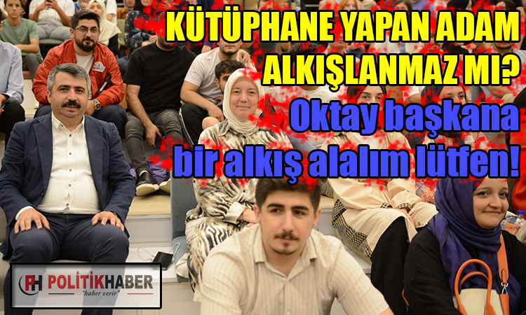 Bakan, kütüphanede gençlerle buluştu!