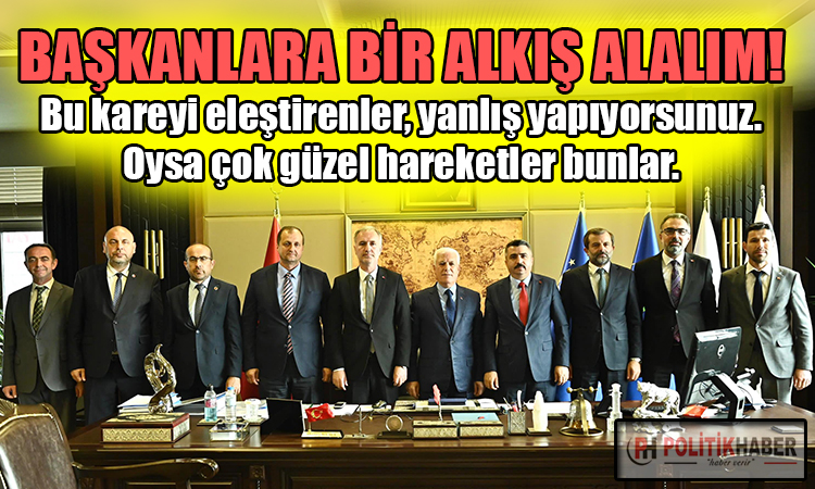 Başkan Bozbey, AK Partili başkanlarını ağırladı!