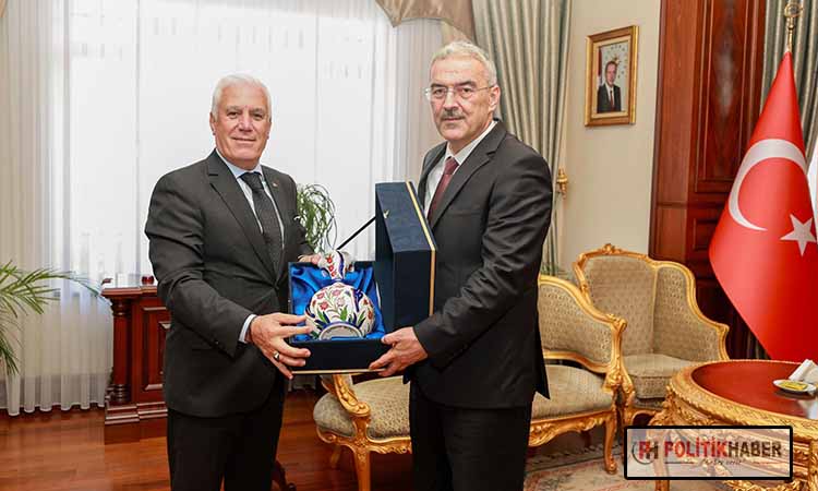 Başkan Bozbey’den Vali Ayyıldız’a ‘hayırlı olsun’ ziyareti
