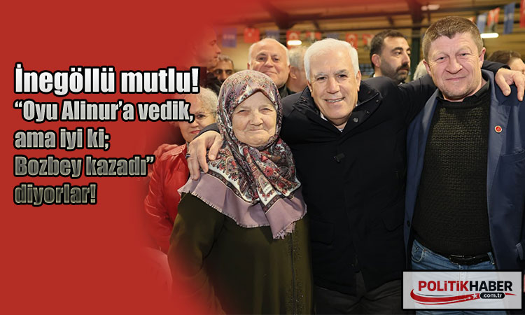 Başkan Bozbey: İnegöllüler artık tertemiz su içiyor!