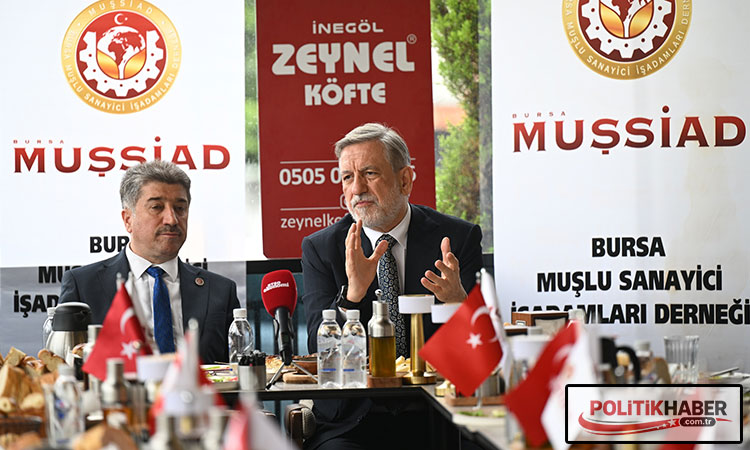 Başkan Burkay, MUŞSİAD üyeleri ile buluştu