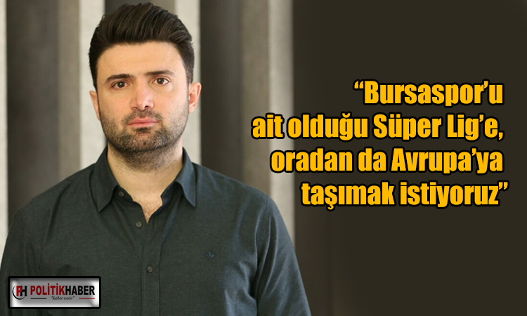 Başkan Çelik'ten büyük hedef!