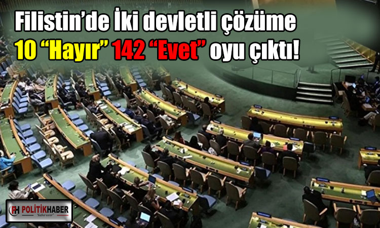 BM'de Filistin için tarihi karar!