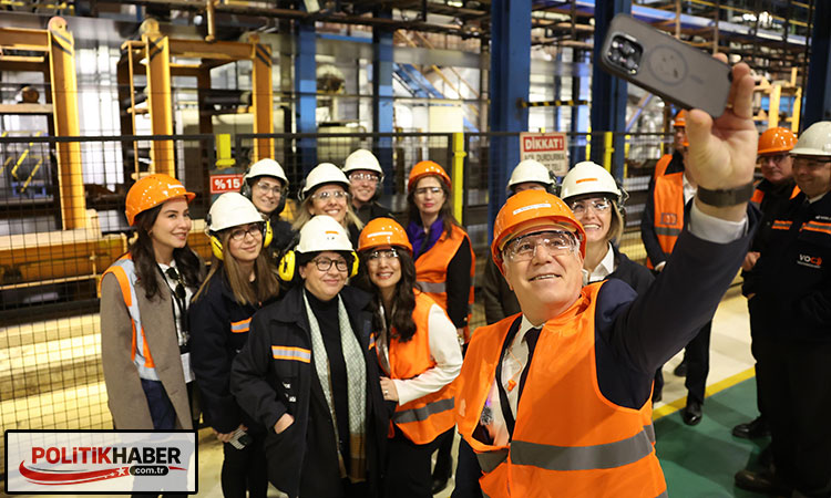 Bozbey'den kadın emekçilere anlamlı ziyaret