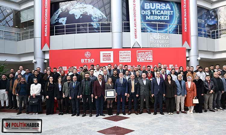 Burkay, BTSO’nun yeni üyeleriyle bir araya geldi