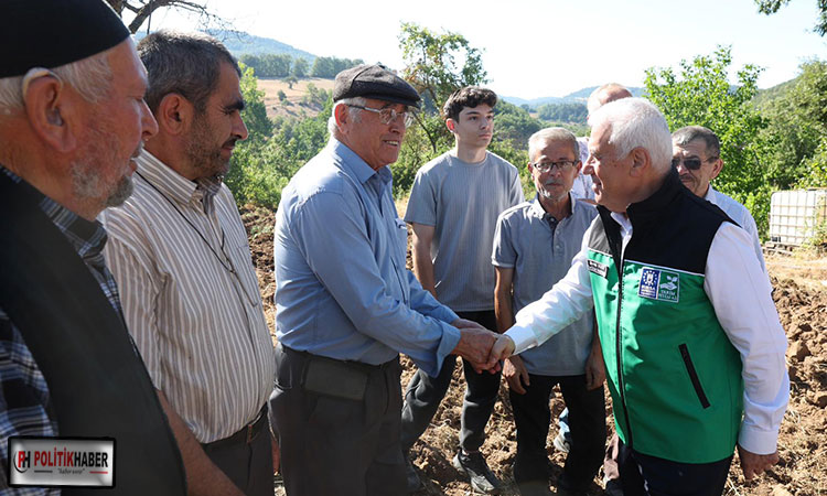 Bursa Büyükşehir, üreticiye nefes oluyor!