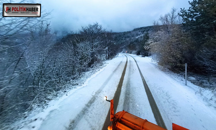 Bursa'da kar yağışı başladı