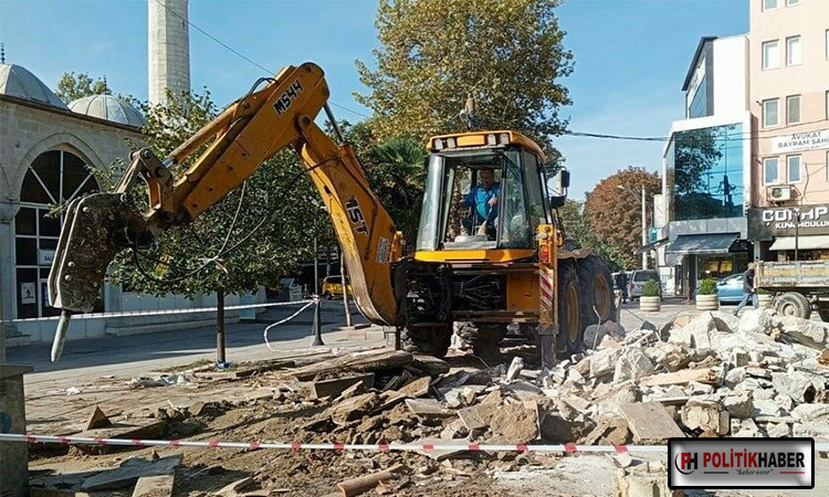 Bursa’nın o ilçesine yeni meydan ve çeşme