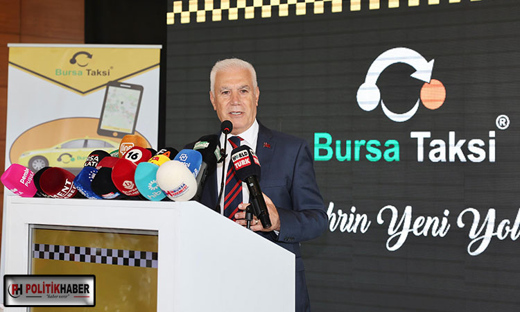Bursa Taksi uygulamasını Başkan Bozbey başlattı!