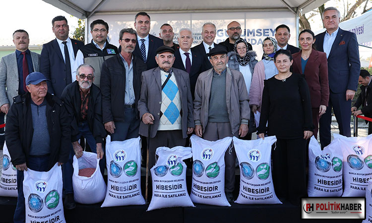 Bursalı çiftçinin yüzü gülüyor!