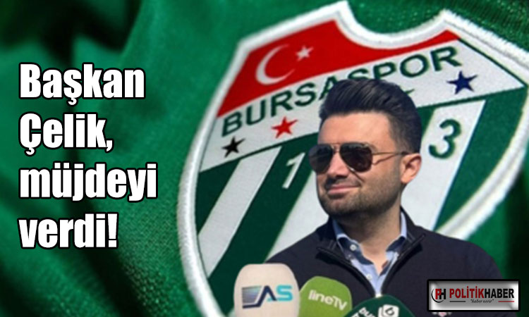 Bursaspor’a büyük müjde!