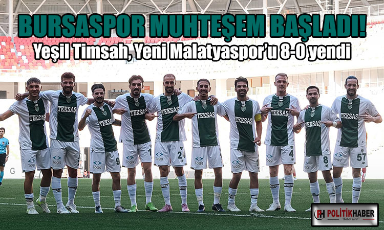 Bursaspor’dan muhteşem start!
