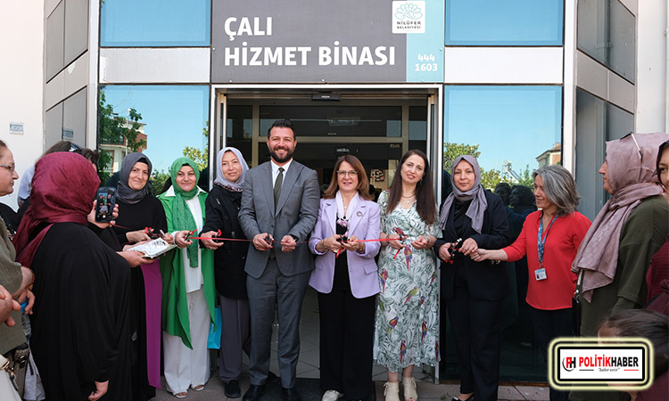 Çalılı kadınlar el emeklerini sergiledi