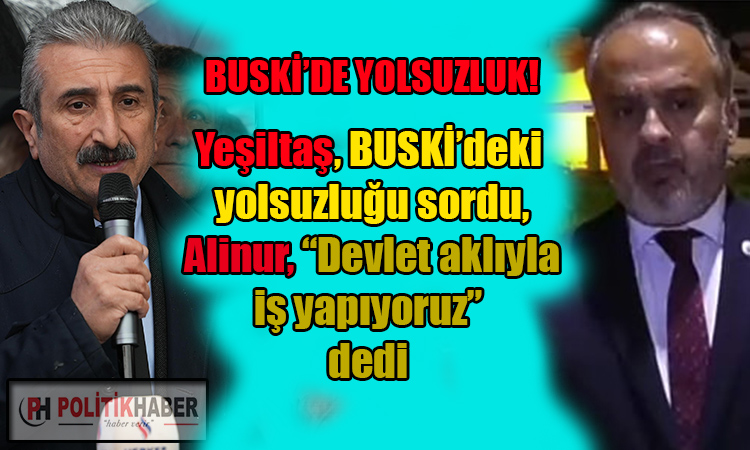 CHP'den Alinur'a BUSKİ sorusu!