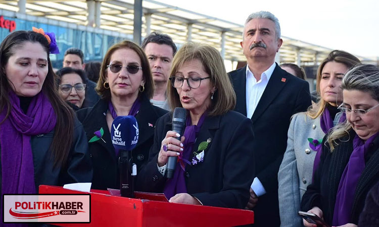 CHP'li kadınlardan 8 Mart yürüyüşü!