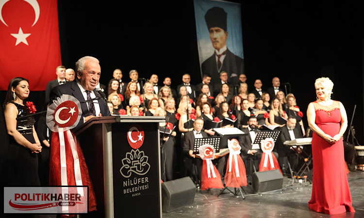 Cumhuriyet’in 103’üncü yılı Nilüfer’de kutlandı!