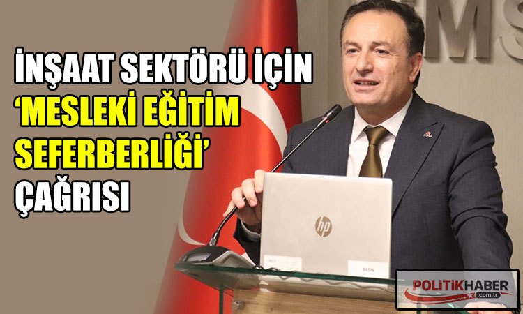 Demir: Mesleki eğitim yeniden yapılandırılmalı