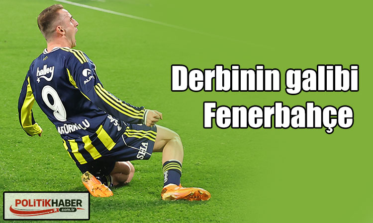 Derbinin galibi Fenerbahçe