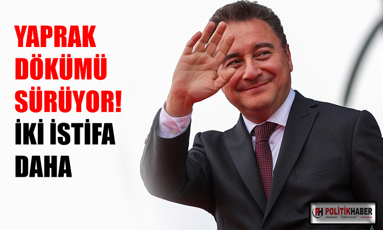 DEVA Partisi'nde çifte istifa