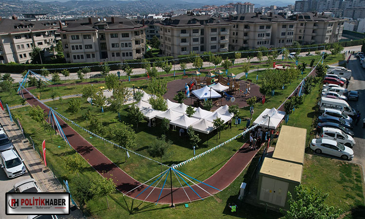 Dişbudak Parkı hizmete açıldı