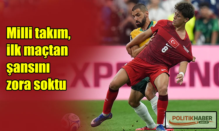 Dünya Kupası'na yenilgiyle başladık