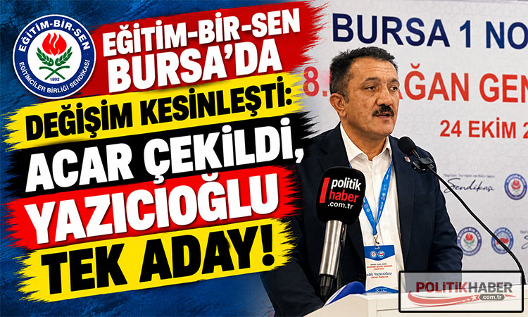 Eğitim-Bir-Sen Bursa’da değişim kesinleşti!