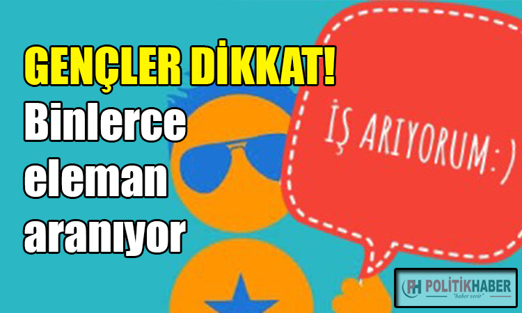 En çok hangi mesleklerde açık var?