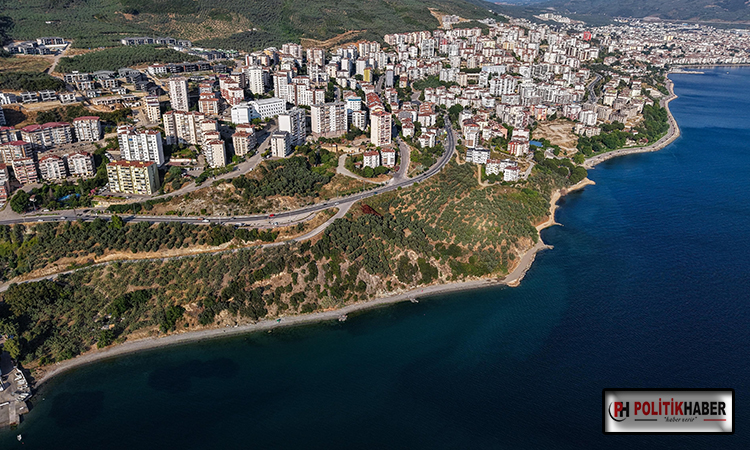 Gemlik'e yeni sahil yürüyüş yolu