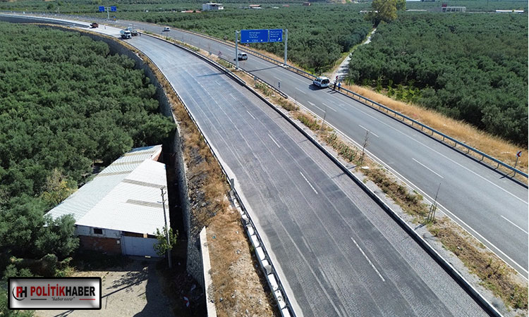 İznik çevre yolunda son dokunuş!