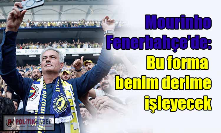 Jose Mourinho, Fenerbahçe'ye imza attı!