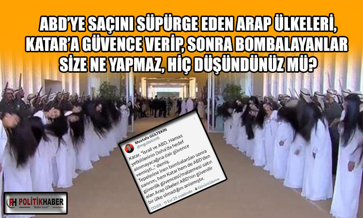 Katar'ın tepkisi: Sözler boş çıktı!