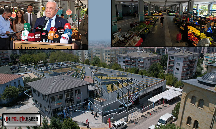 Kültür Mahallesi yeni pazar alanına kavuştu
