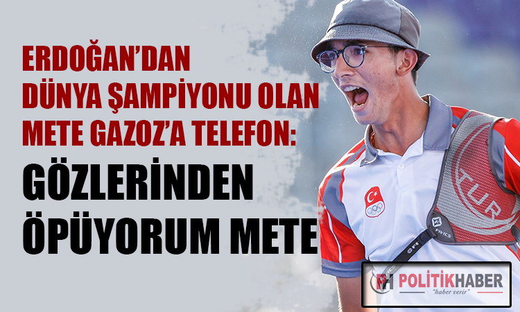 Mete Gazoz, Türkiye'ye büyük gurur yaşattı!