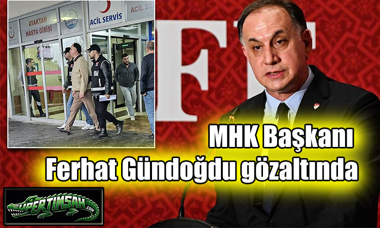 MHK Başkanı Ferhat Gündoğdu gözaltında