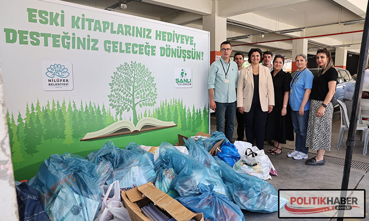 Nilüfer’de atık kağıtları getiren hediye kazanıyor