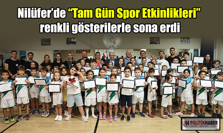 Nilüfer’de spor etkinlikleri sona erdi