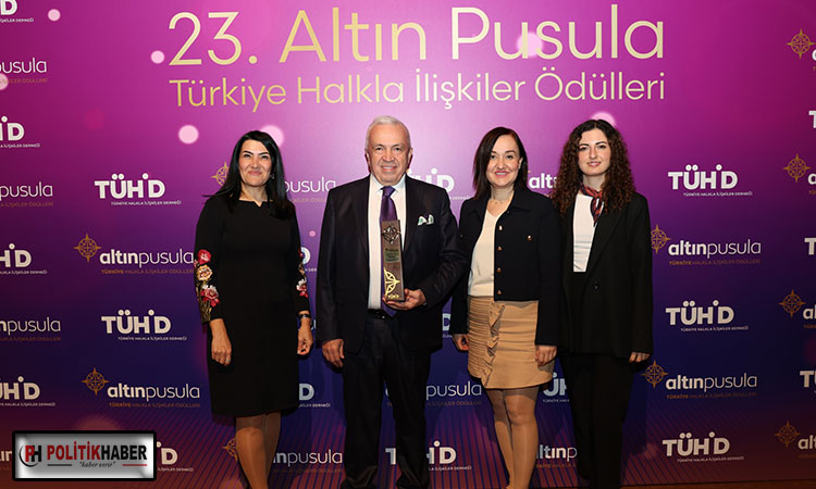 Nilüfer’e ‘Altın Pusula’ ödülü!