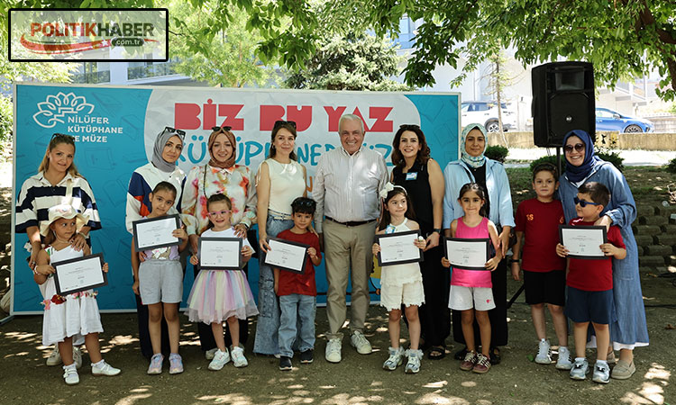 Nilüferli çocuklar okula kütüphanelerde hazırlandı
