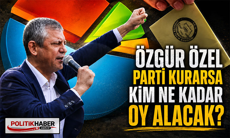 Özgür Özel parti kurarsa kim ne kadar oy alacak?