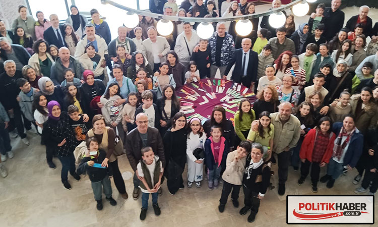 Sadettin Türkün Ortaokulu'nda kaybedeni olmayan yarışma!