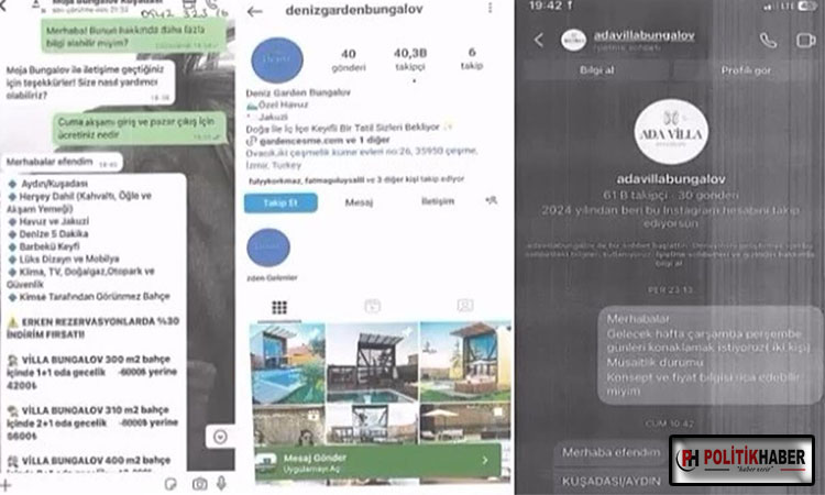 Sahte bungalov ilanıyla 70 milyonluk vurgun!