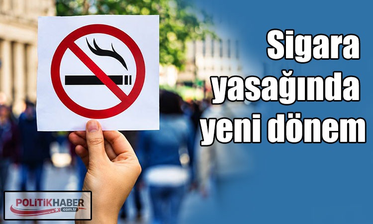 Sigara yasağında yeni dönem