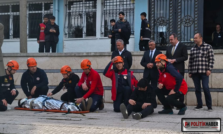 Tatbikat başarıyla tamamlandı
