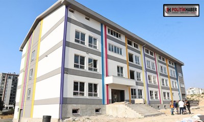 23 Nisan Mahallesi’ndeki okul inşaatında sona gelindi