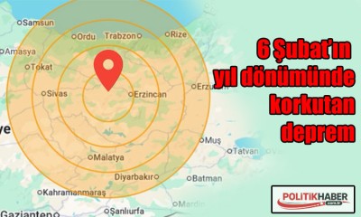 6 Şubat’ın yıl dönümünde korkutan deprem!