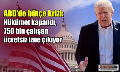 ABD'de federal hükümet resmen kapandı