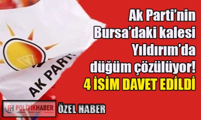 Ak Parti'de Yıldırım düğümü çözülüyor!